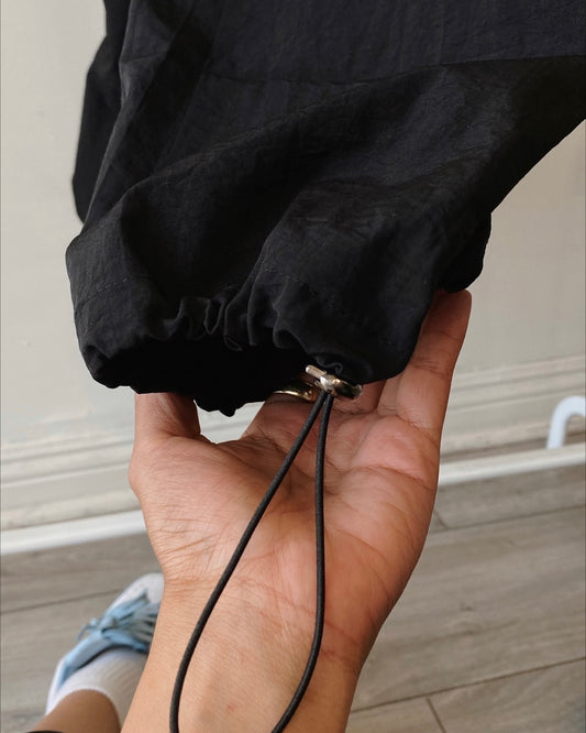 Kaylee Nylon Drawstring Cargo Pants