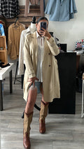 Tania Tencil Trench Coat w/ Belt