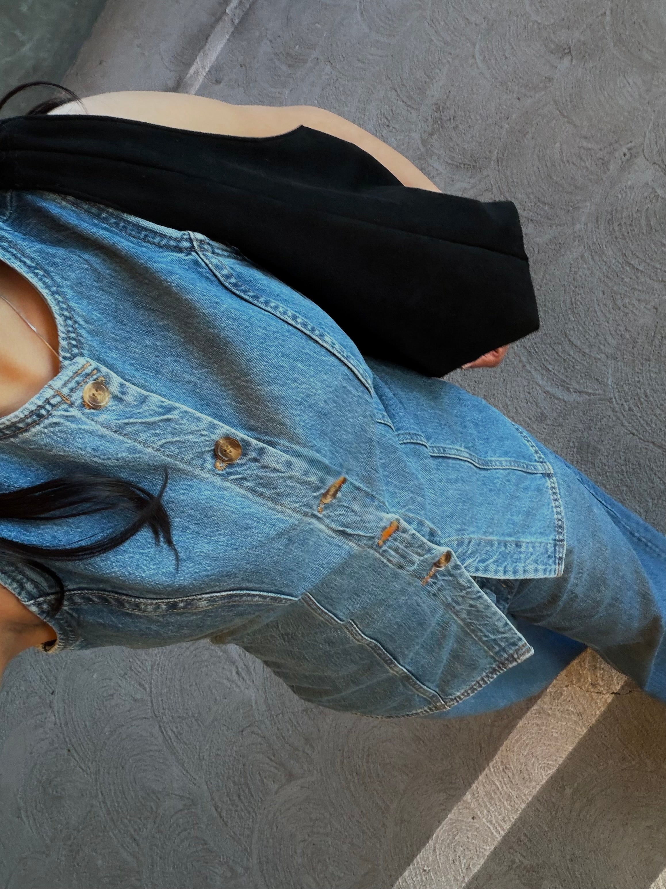 Mia Suede Hobo Bag “Onyx