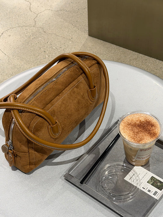 Caramel Baguette Handbag