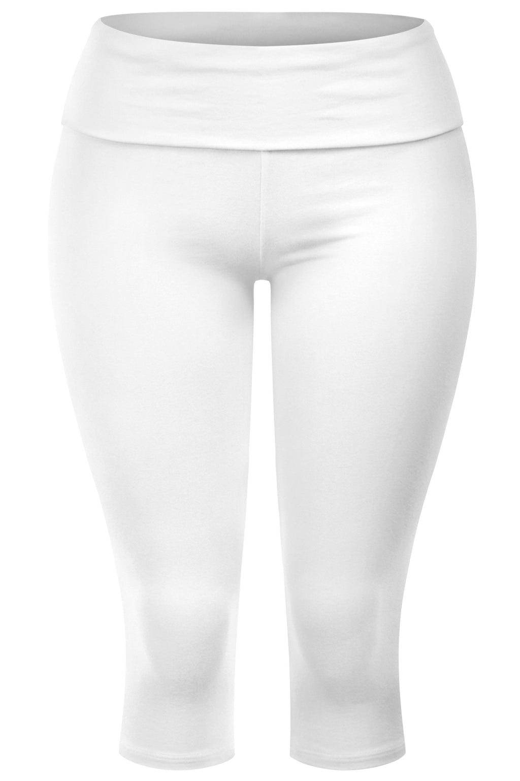 Samara Capri Leggings (White)