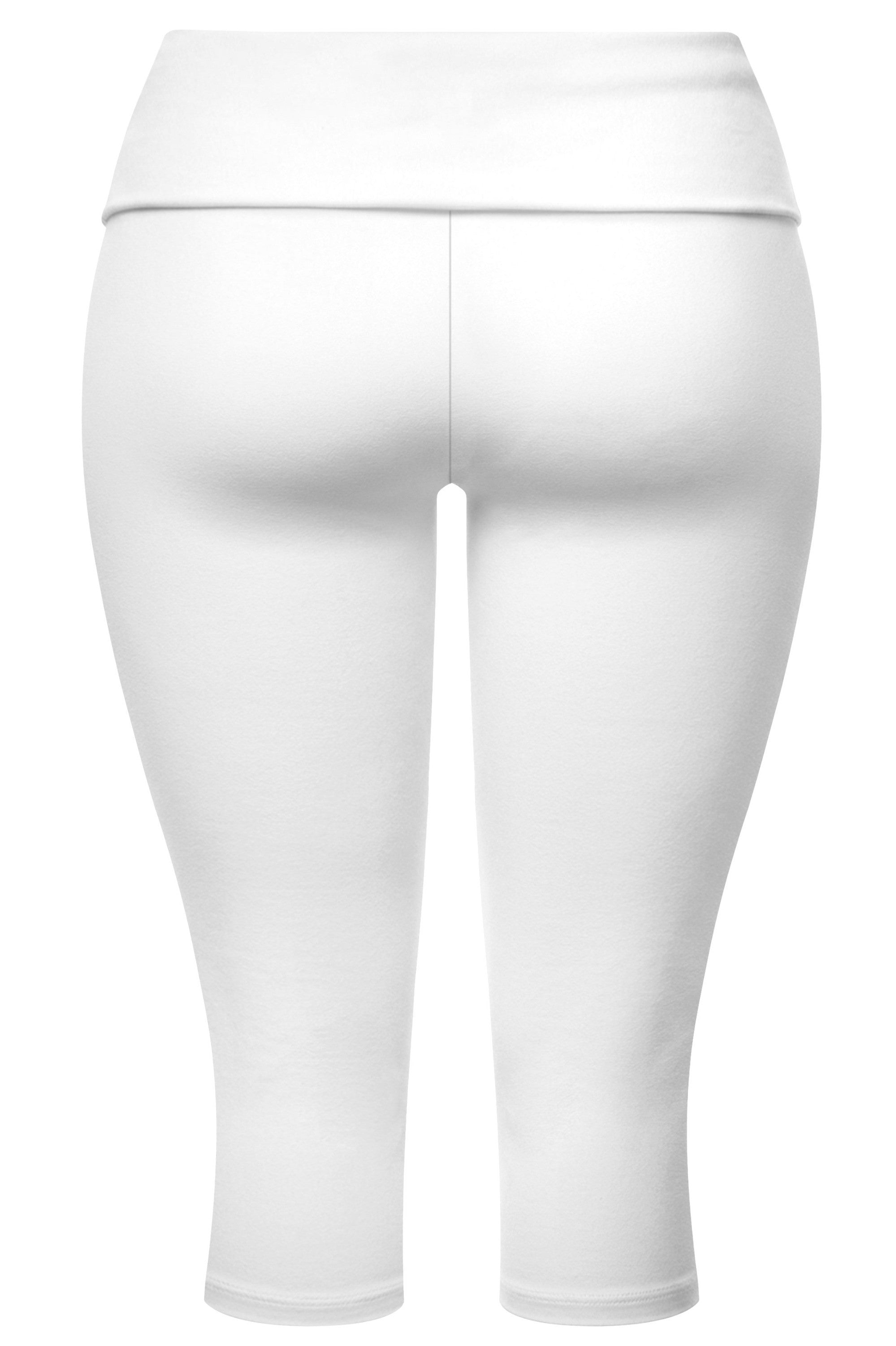 Samara Capri Leggings (White)