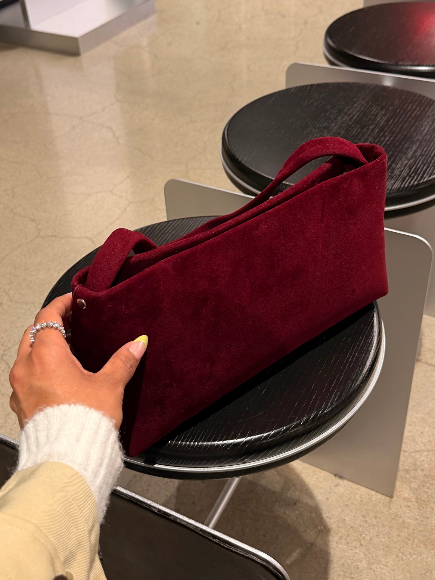 Ilse "Spiced Plum" Clutch Shoulder Bag
