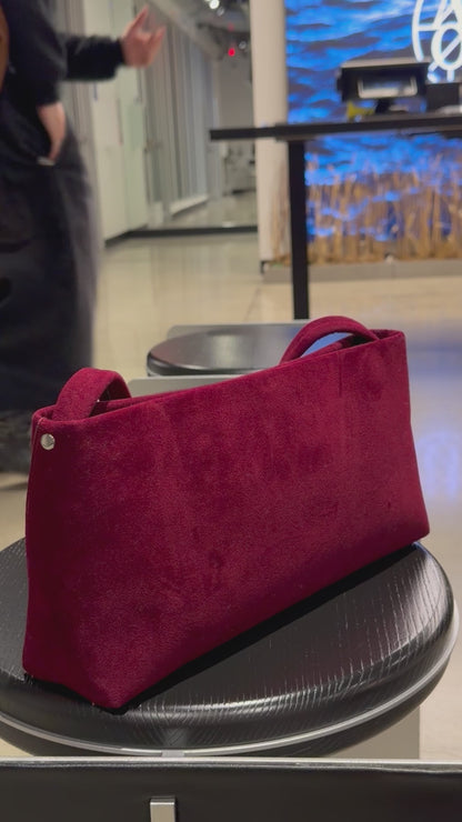 Ilse "Spiced Plum" Clutch Shoulder Bag