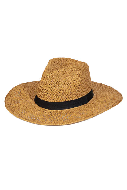 Xytlaly Basket Weave Fashion Fedora Hat