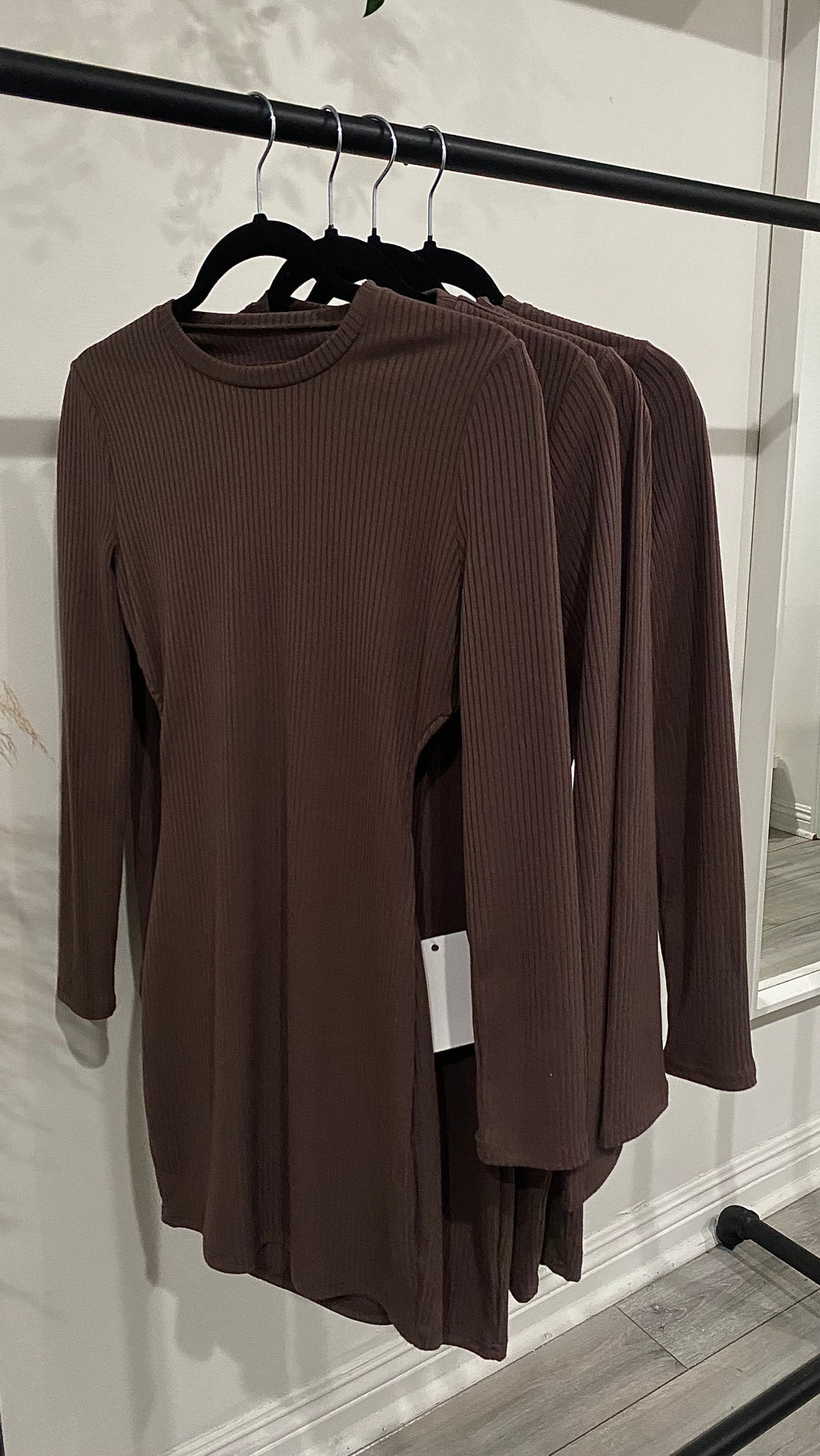 Becky "Peek a Boo" Dress (Chocolate)