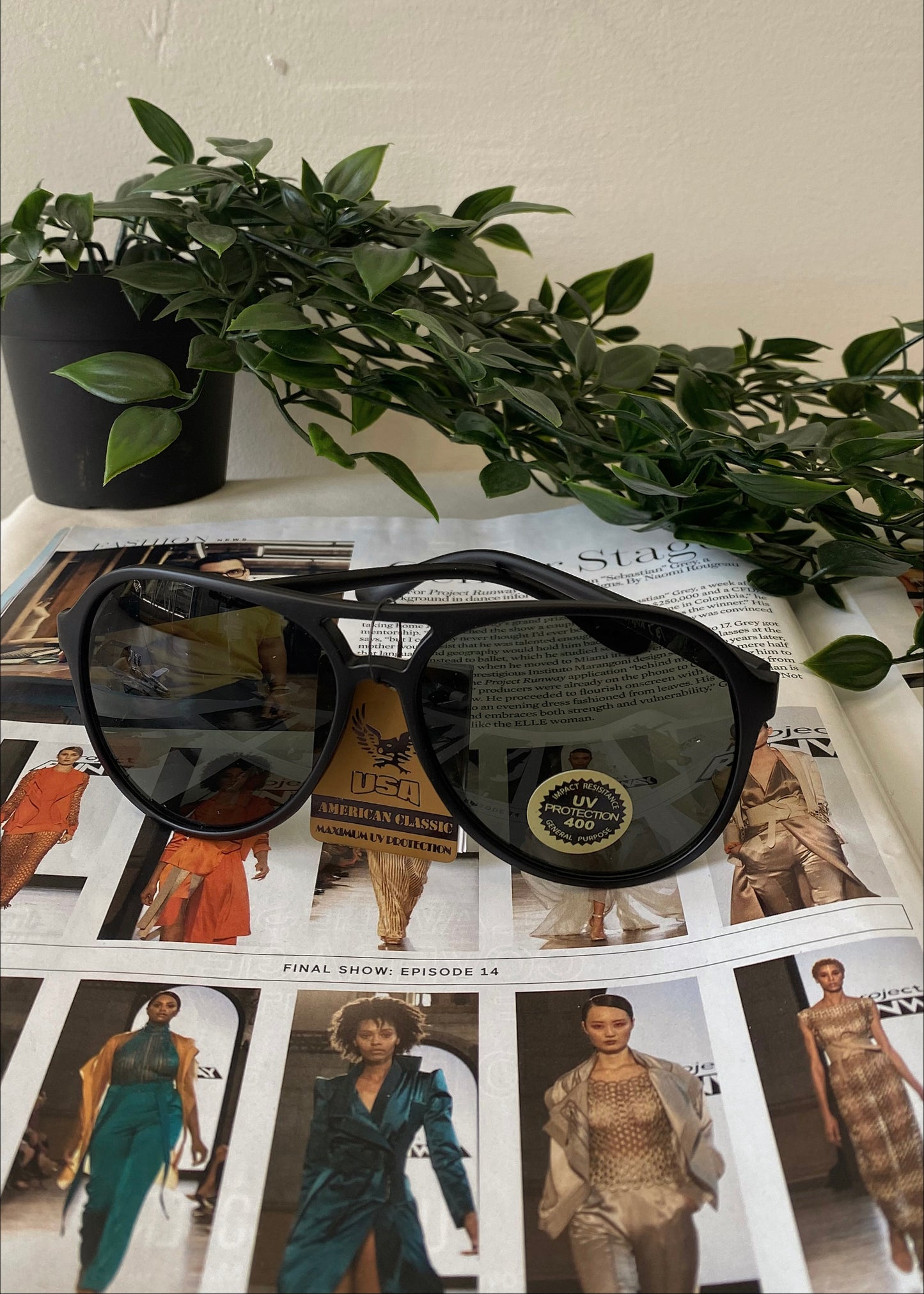 Dean "All American" Classic Aviator Sunglasses
