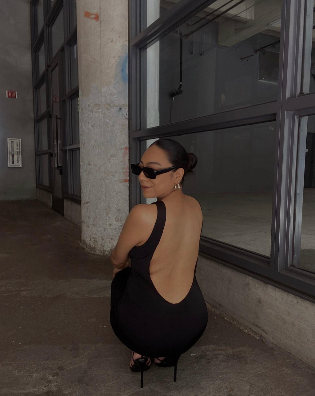 Carlota Bodycon Sleeveless Midi Dress