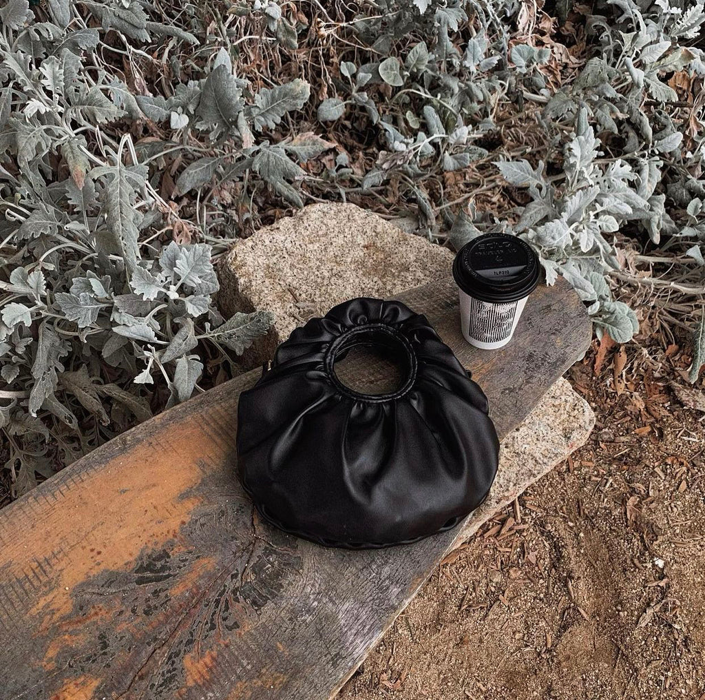 Cora Crinkle Pouch Handbag