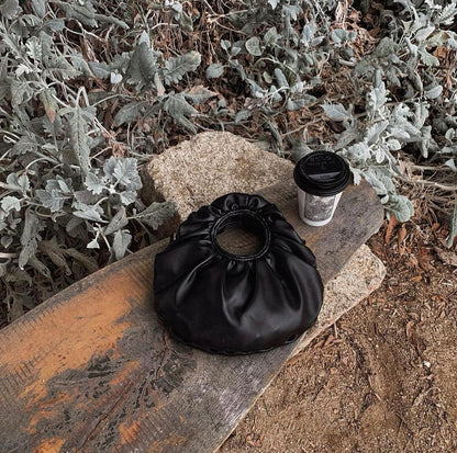 Cora Crinkle Pouch Handbag