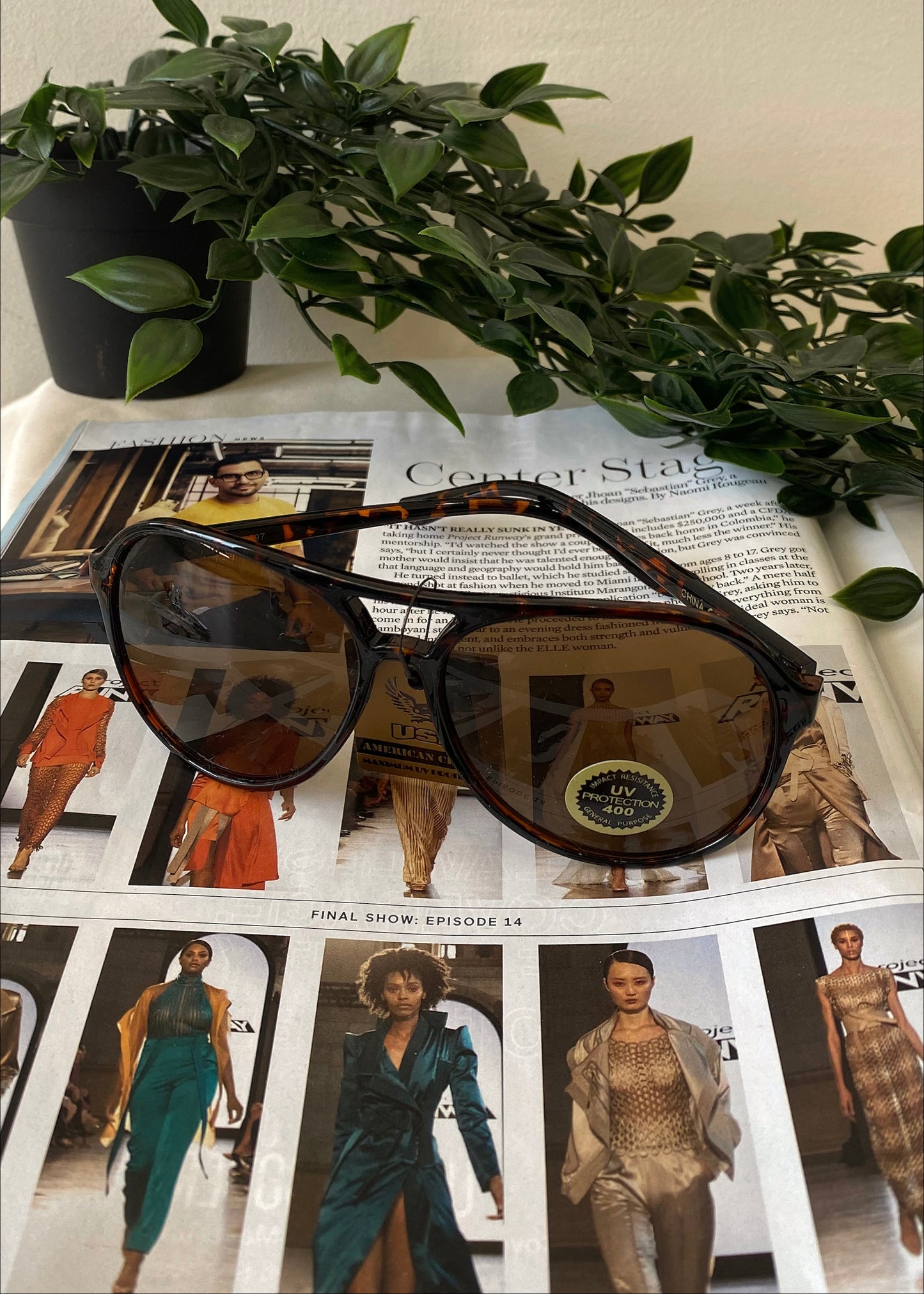 Dean "All American" Classic Aviator Sunglasses