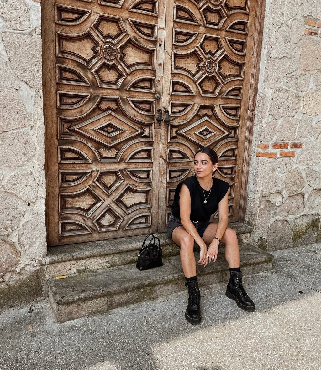 Kevin Padded Shoulder Tank Top